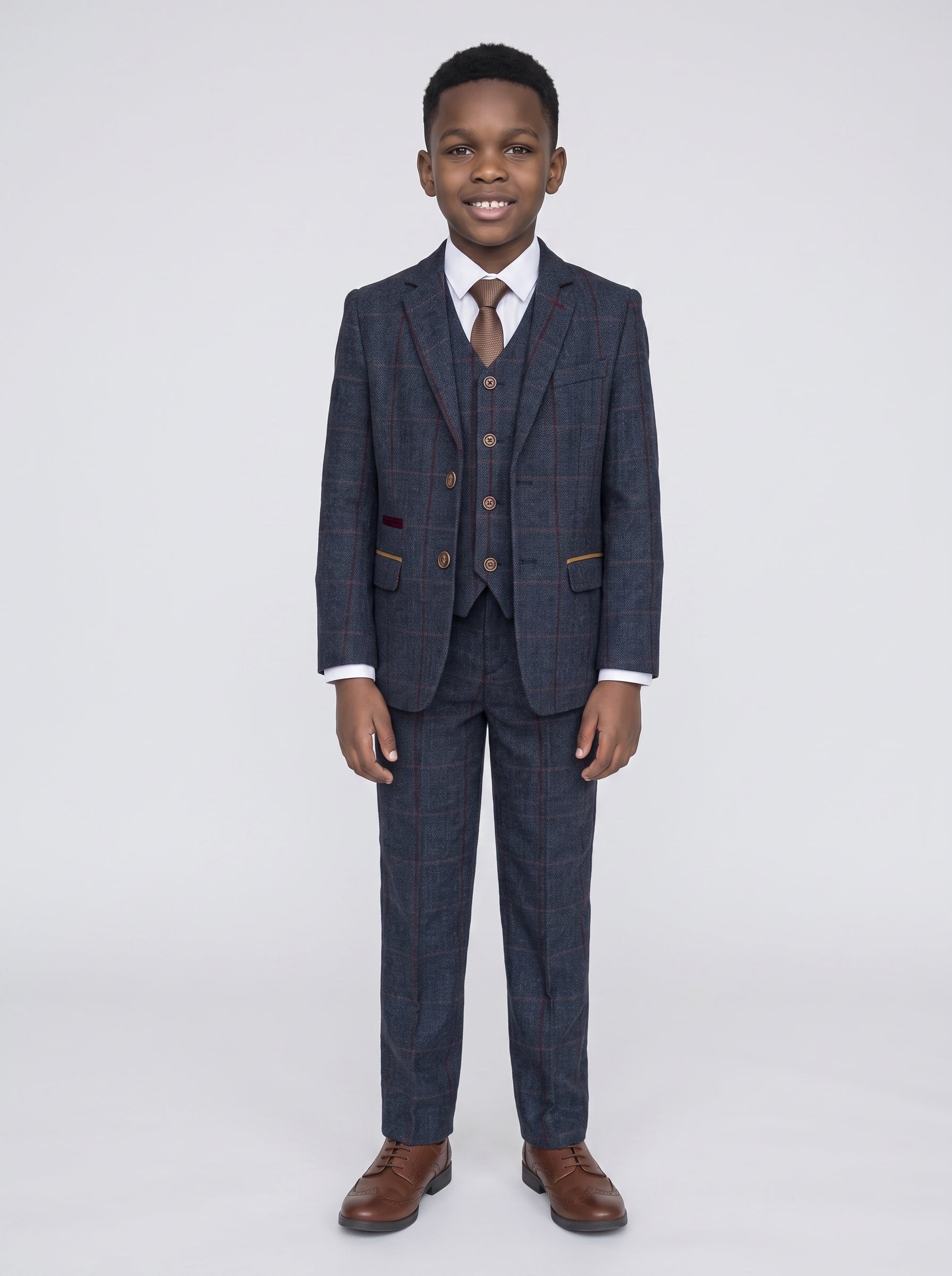 Device - Boy's Madrid Navy Three Piece Suit