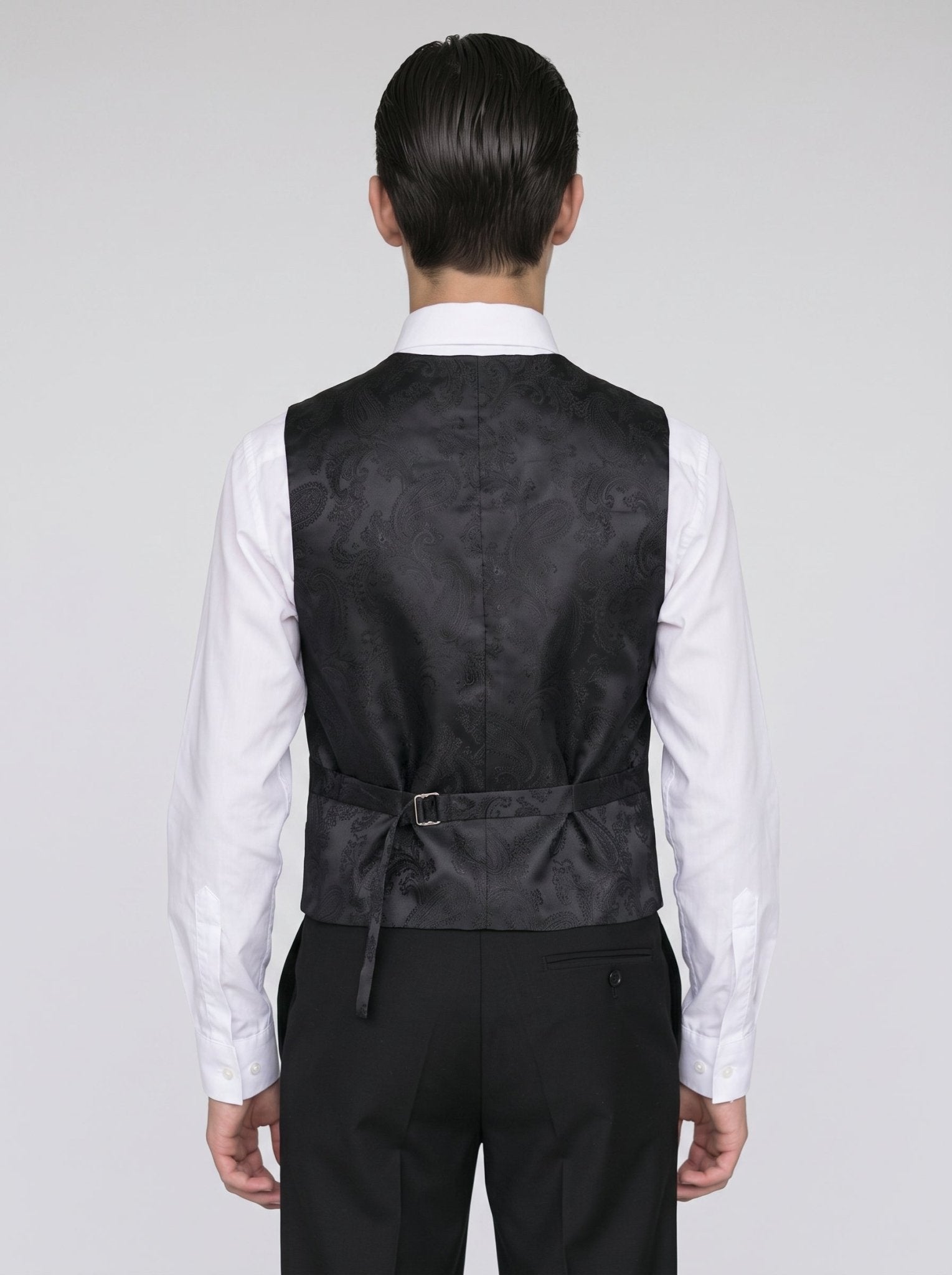 Device - Boy's Parker Black Three piece Suit