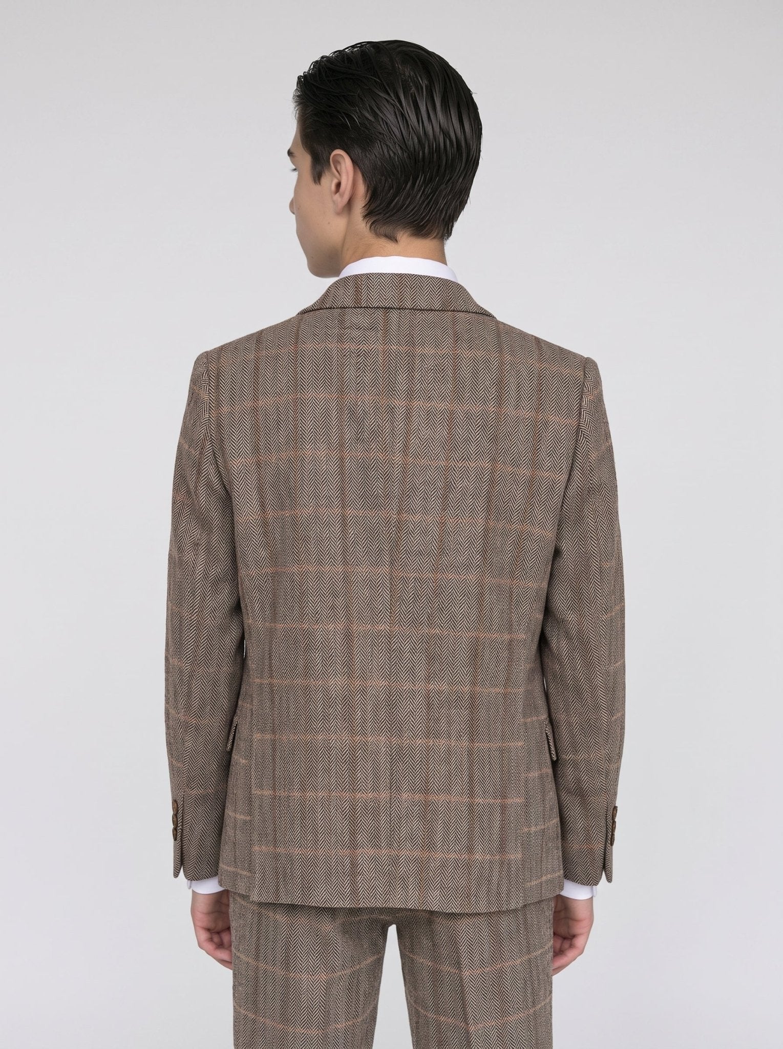 Device - Boy's Harris Brown Three Piece Suit
