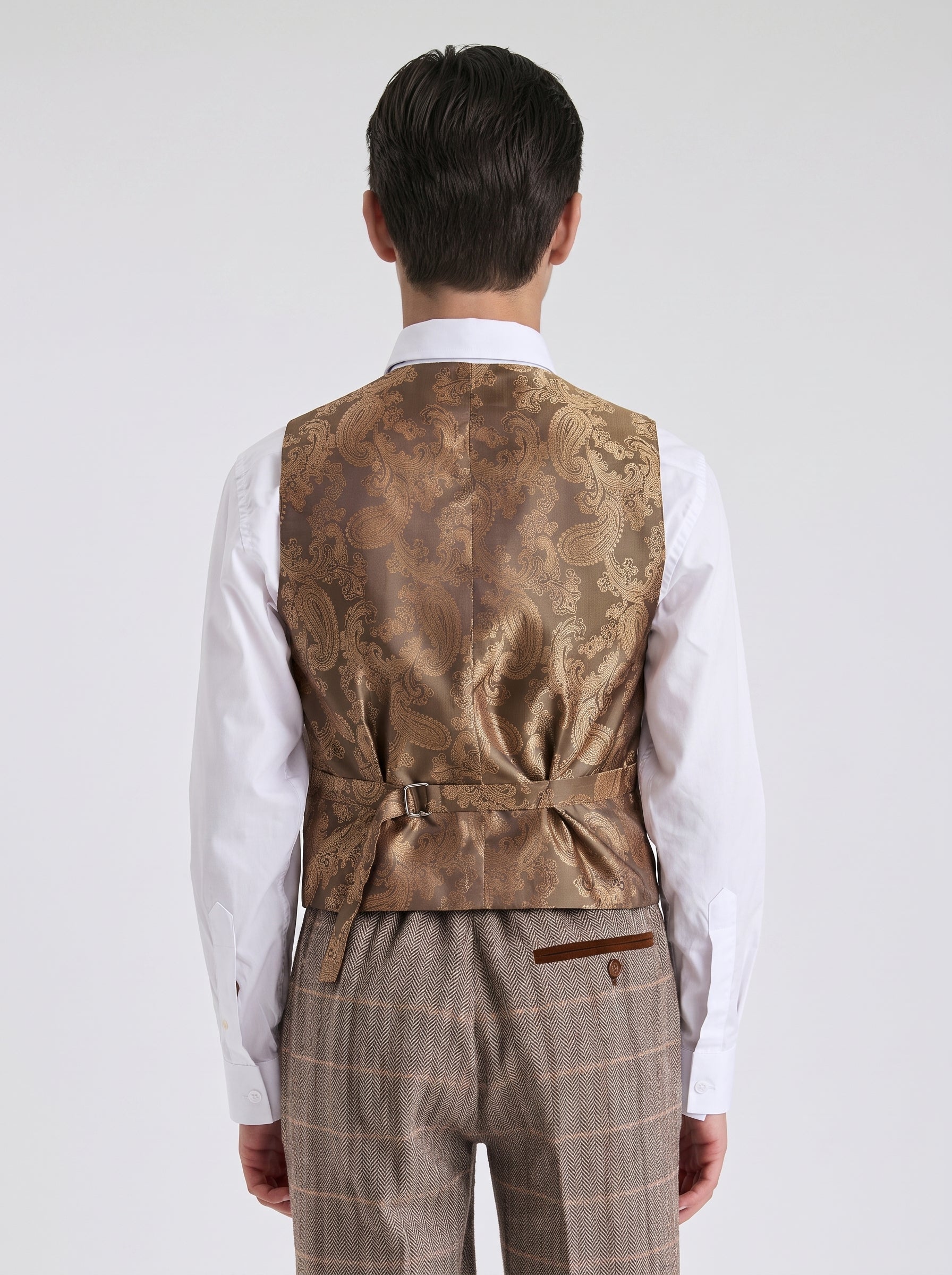Device - Boy's Harris Brown Three Piece Suit