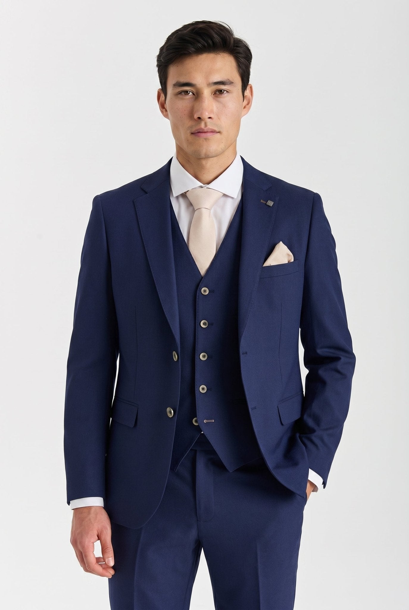 Belmont Navy Men's Three Piece Suit
