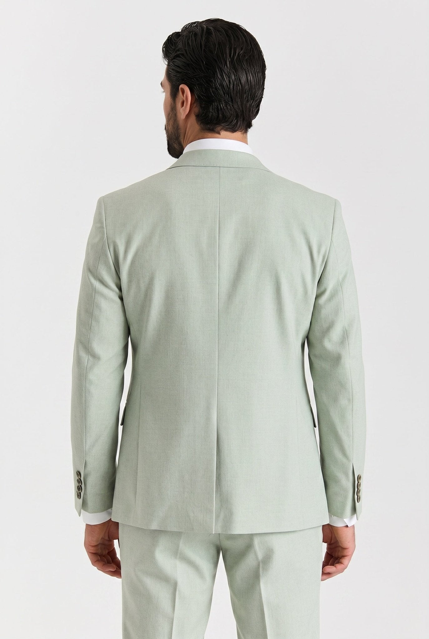 Belmont Sage Men's Three Piece Suit