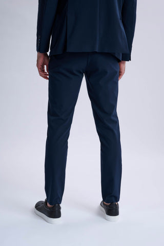 Rulli Navy 360 Stretch Technical Suit with Detachable Hood Rulli Navy 360 Stretch Technical Suit with Detachable Hood