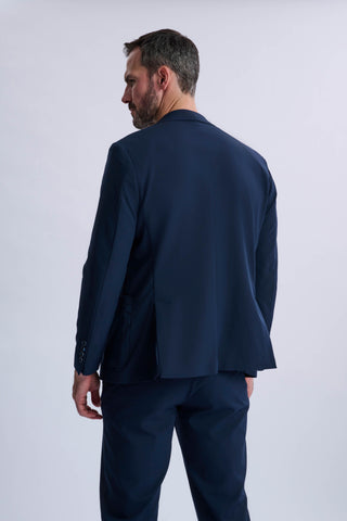 Rulli Navy 360 Stretch Technical Suit with Detachable Hood Rulli Navy 360 Stretch Technical Suit with Detachable Hood