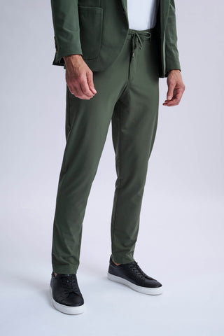 Rulli Khaki 360 Stretch Technical Suit with Detachable Hood Rulli Khaki 360 Stretch Technical Suit with Detachable Hood