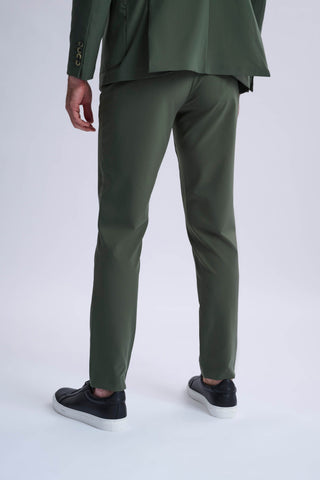 Rulli Khaki 360 Stretch Technical Suit with Detachable Hood Rulli Khaki 360 Stretch Technical Suit with Detachable Hood