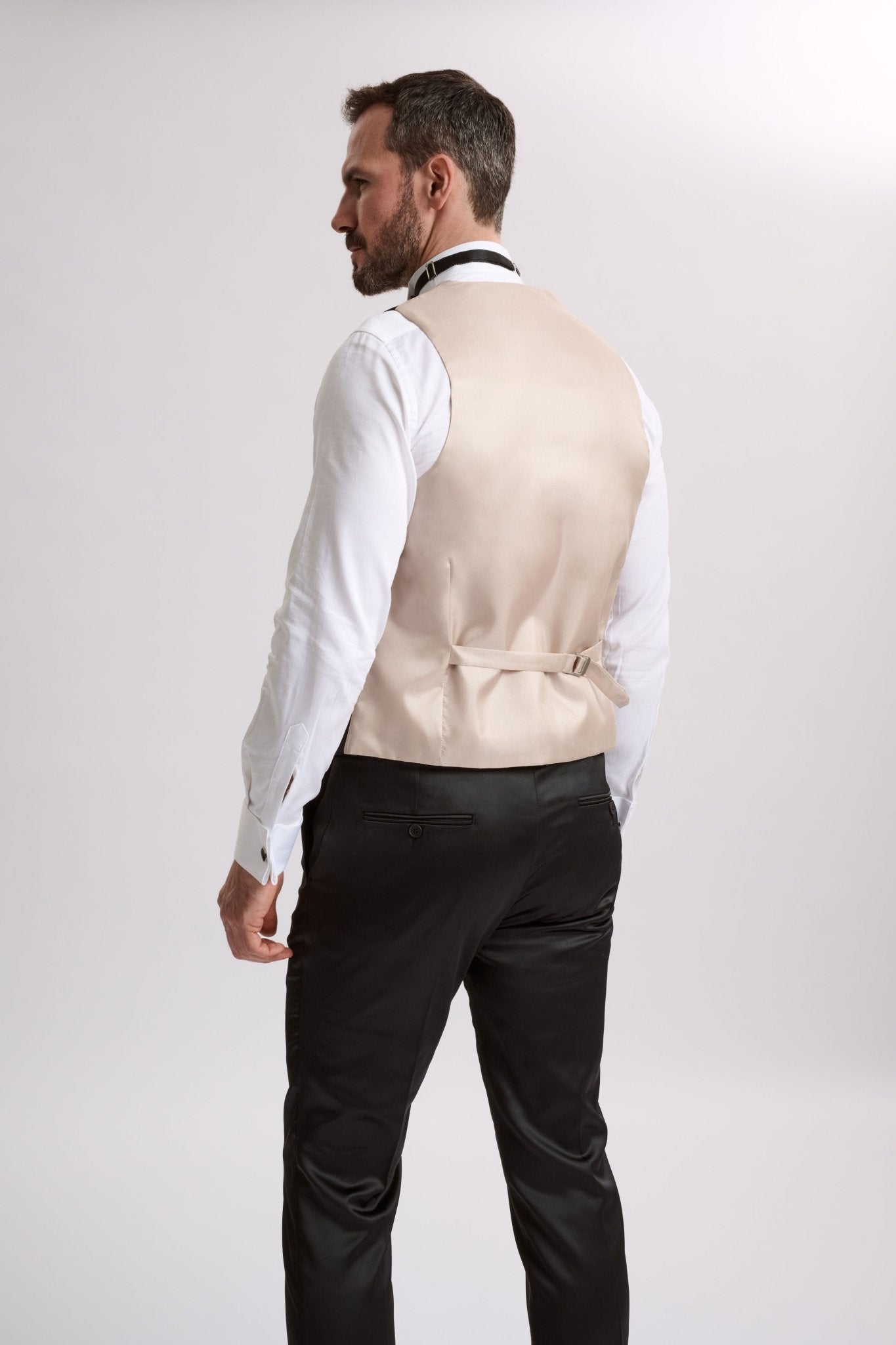Santoro Milan's Sparkle Three Piece Cream Tux