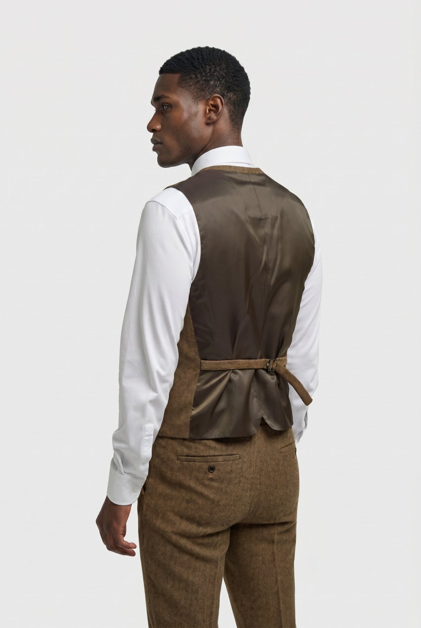 Thomas Brown Tweed Three Piece Suit