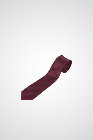 Wine stripe Tie set Wine stripe Tie set