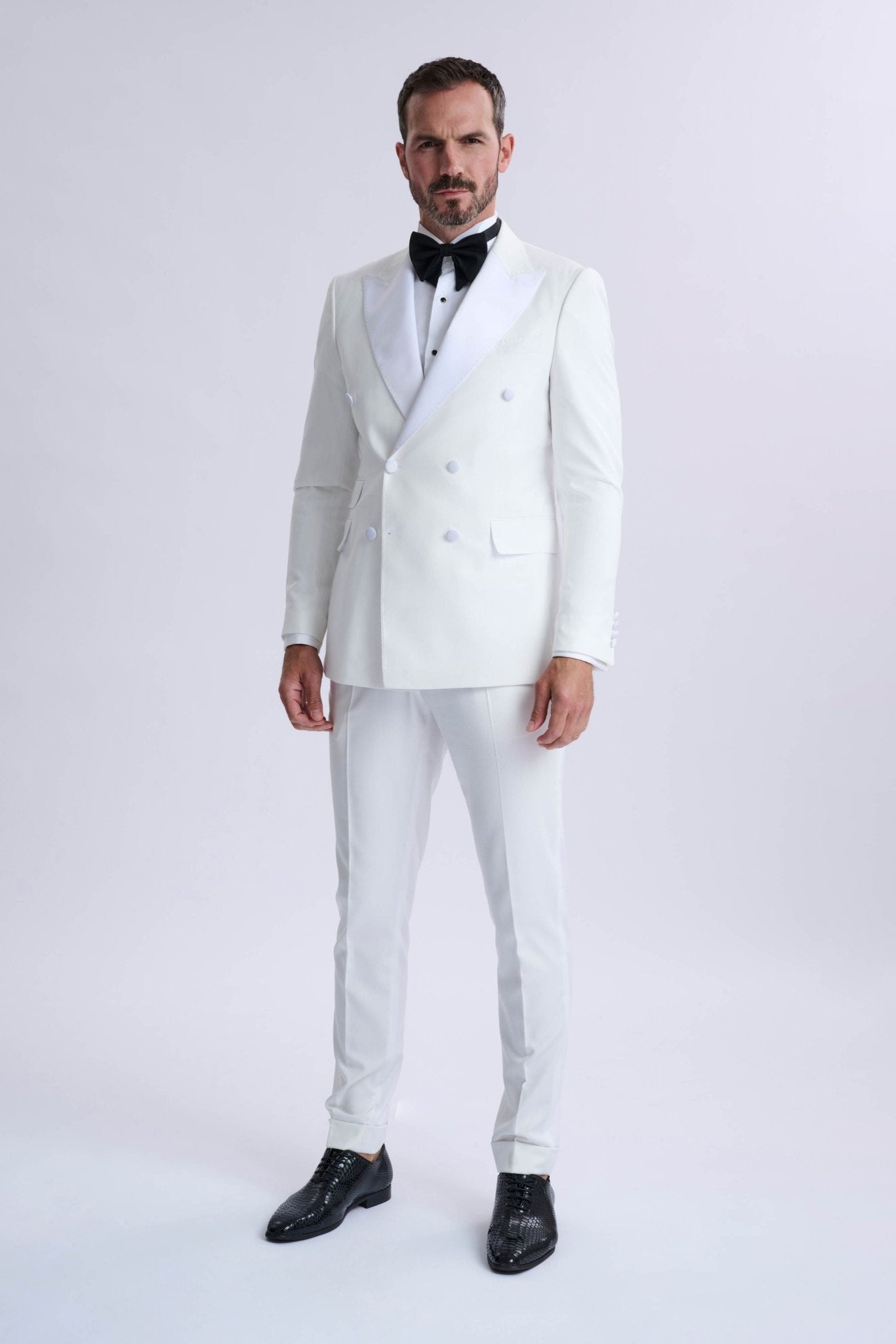 Veneziano White Tuxedo