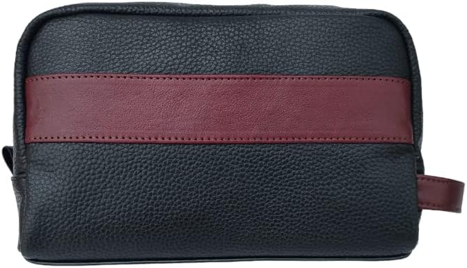 Walter Leather Washbag - Oxblood