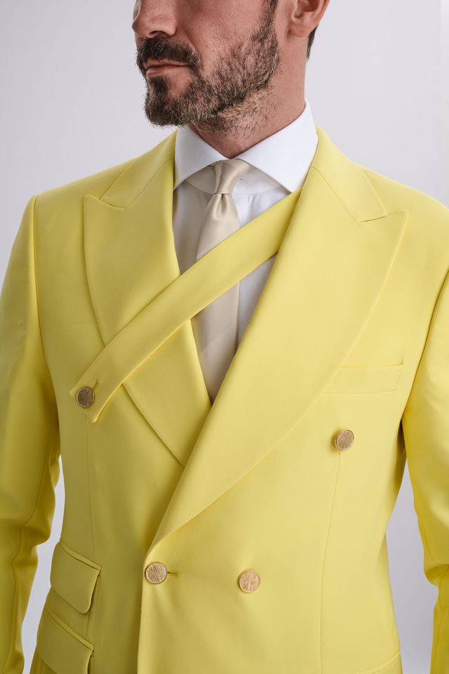 Vittore 2-Piece Yellow Suit