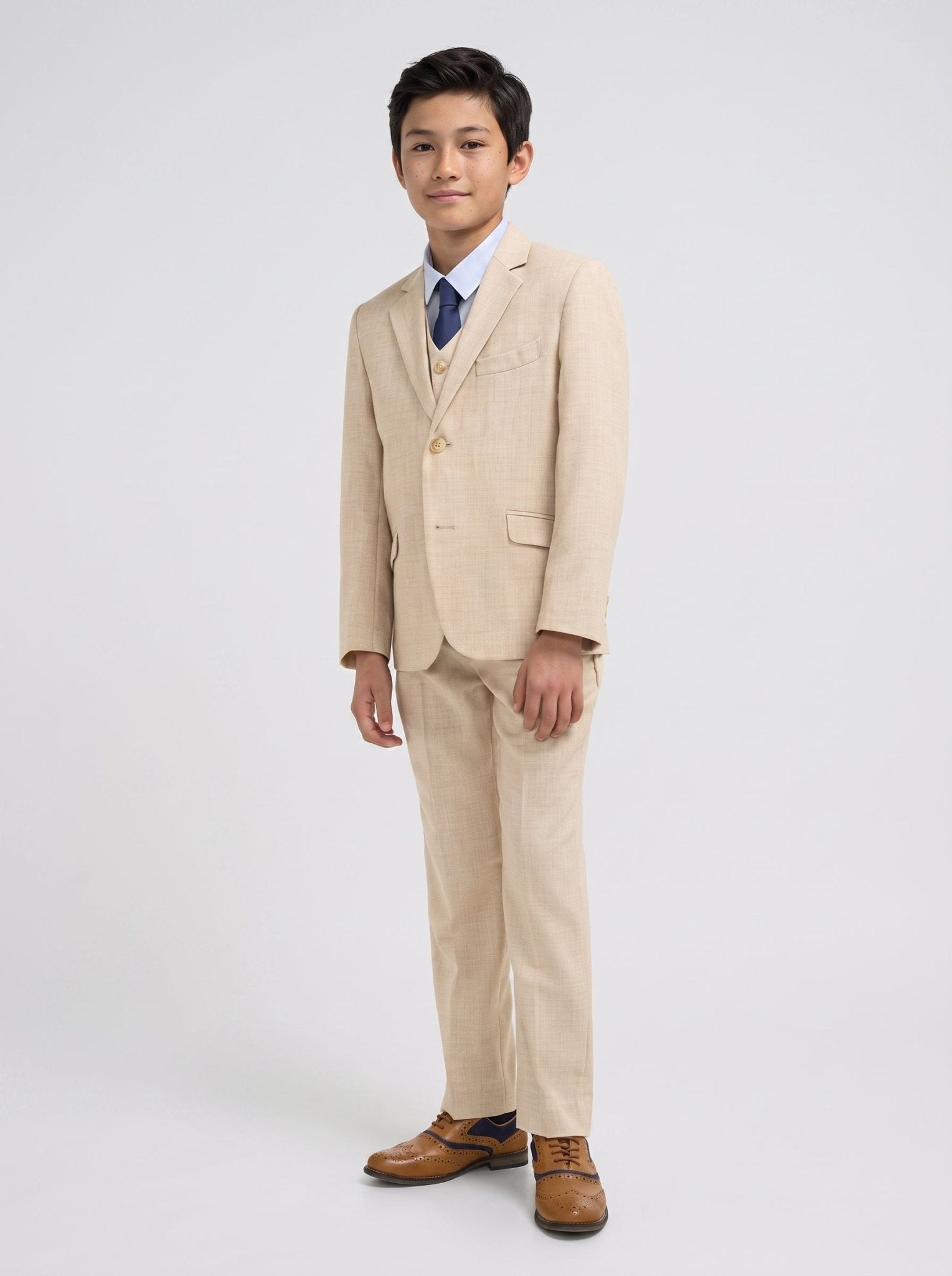 Boys Malibu Beige Suit