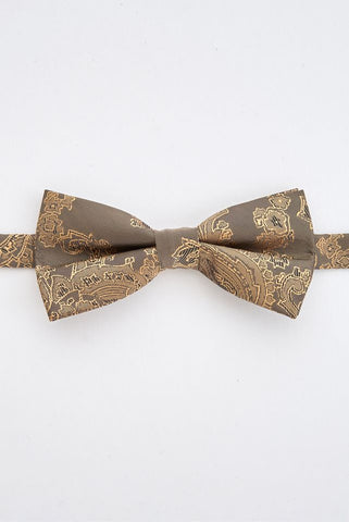 Junior Bronze Paisley Bow Tie Junior Bronze Paisley Bow Tie