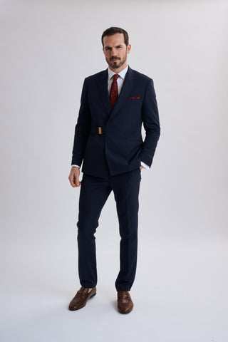 Riccardo Navy Two Piece Suit Riccardo Navy Two Piece Suit