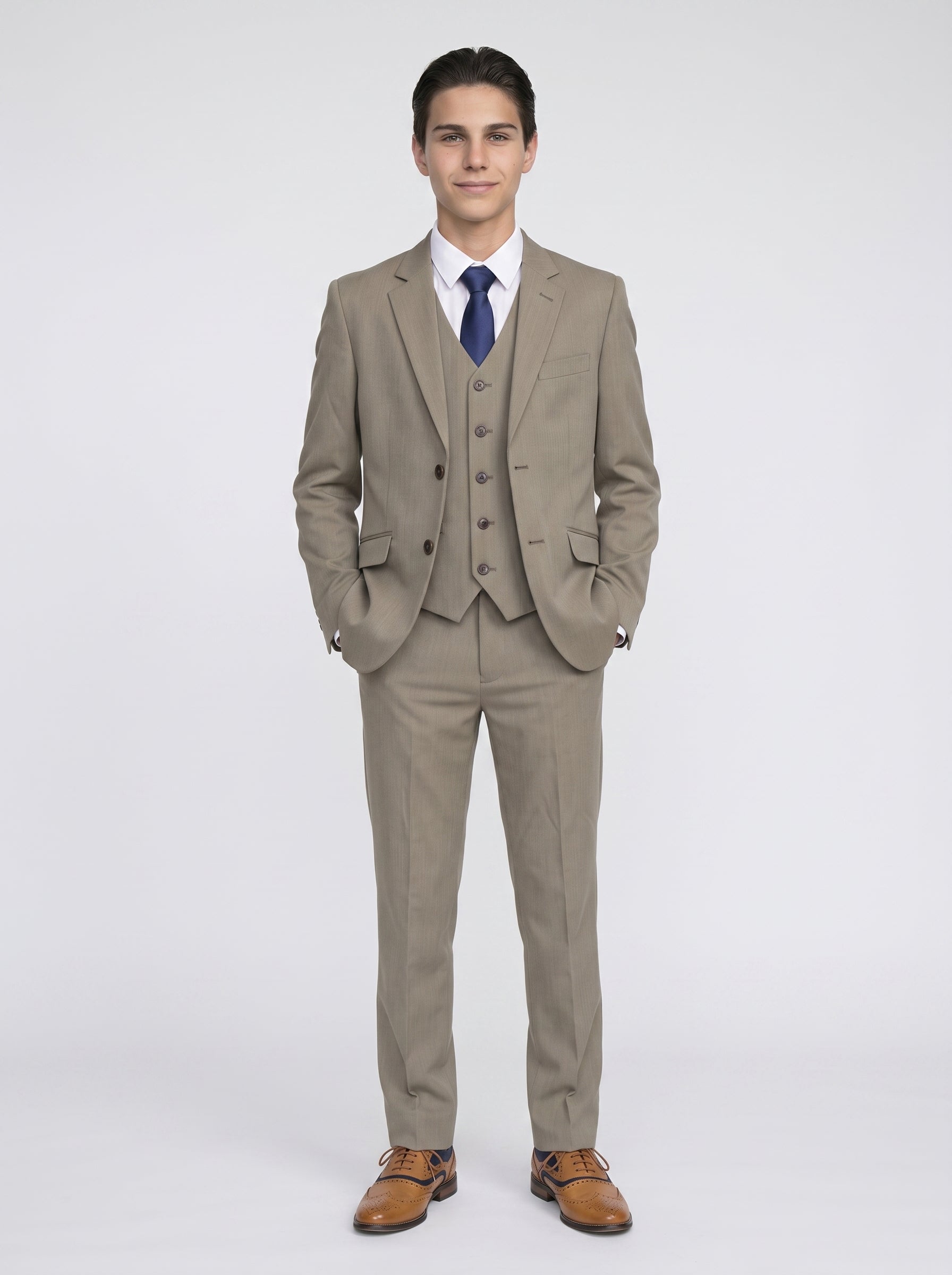Boys Donatella Sage Suit