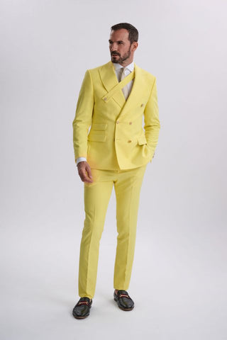 Vittore 2-Piece Yellow Suit Vittore 2-Piece Yellow Suit