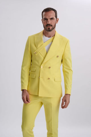 Vittore 2-Piece Yellow Suit Vittore 2-Piece Yellow Suit