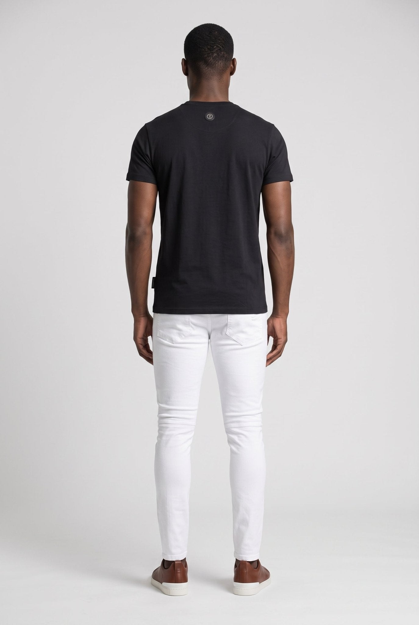 Ovy Vestimentaire Skull & Bones Black Tee