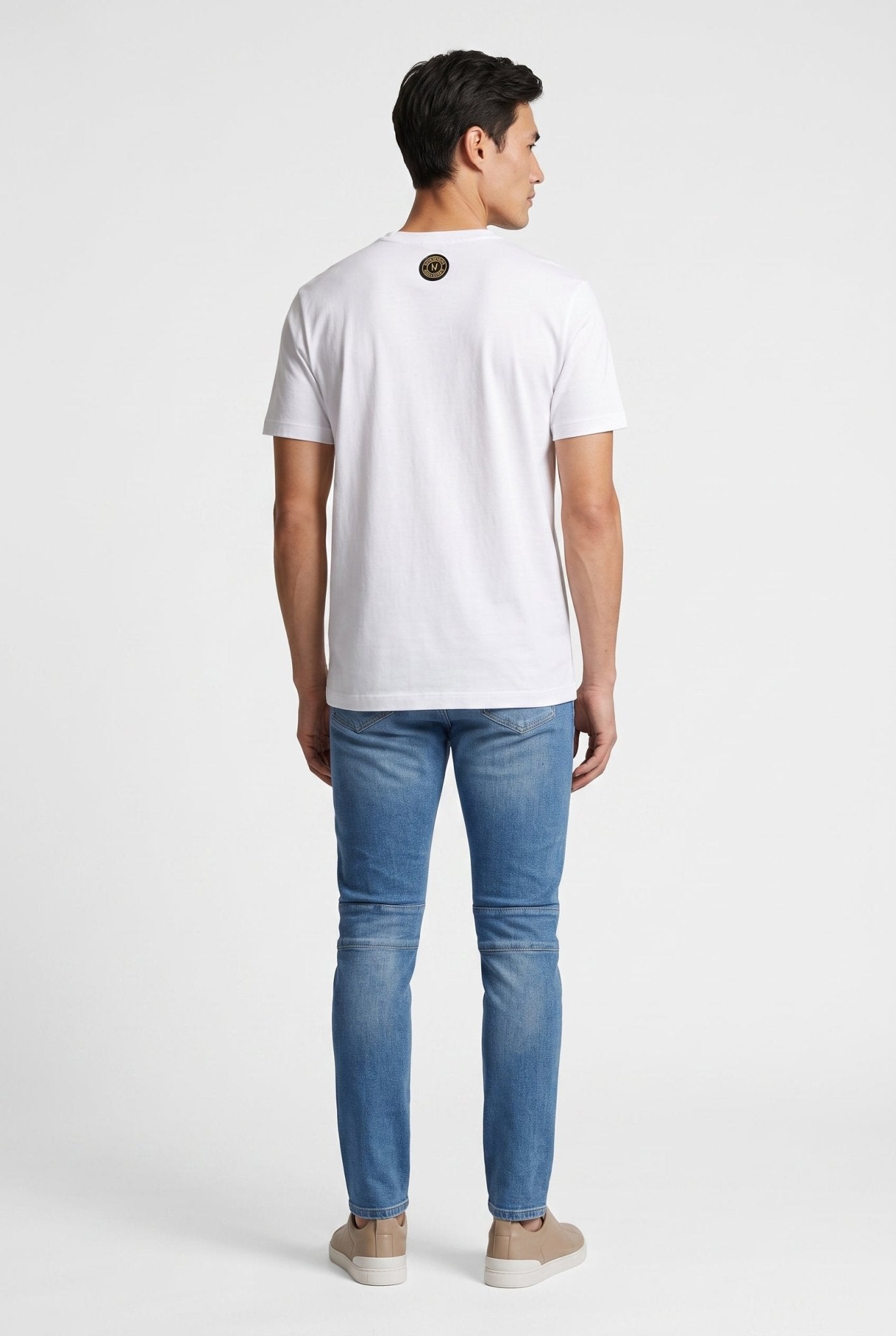 Ovy Vestimentaire Skull & Bones White Tee