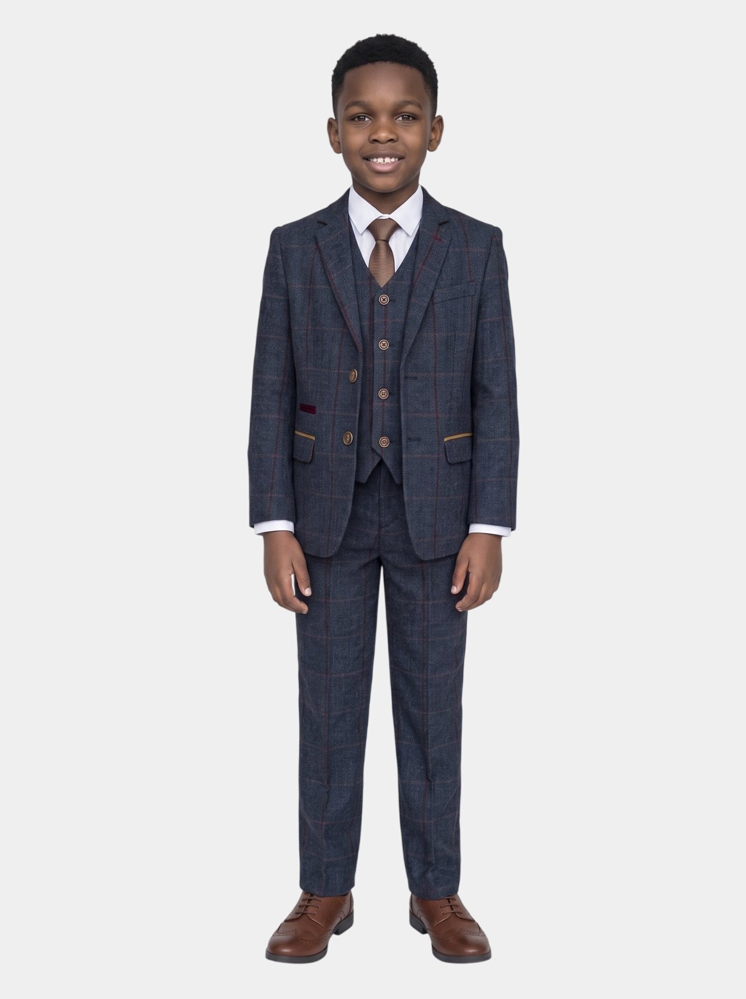 Device - Boy's Madrid Navy Three Piece Suit