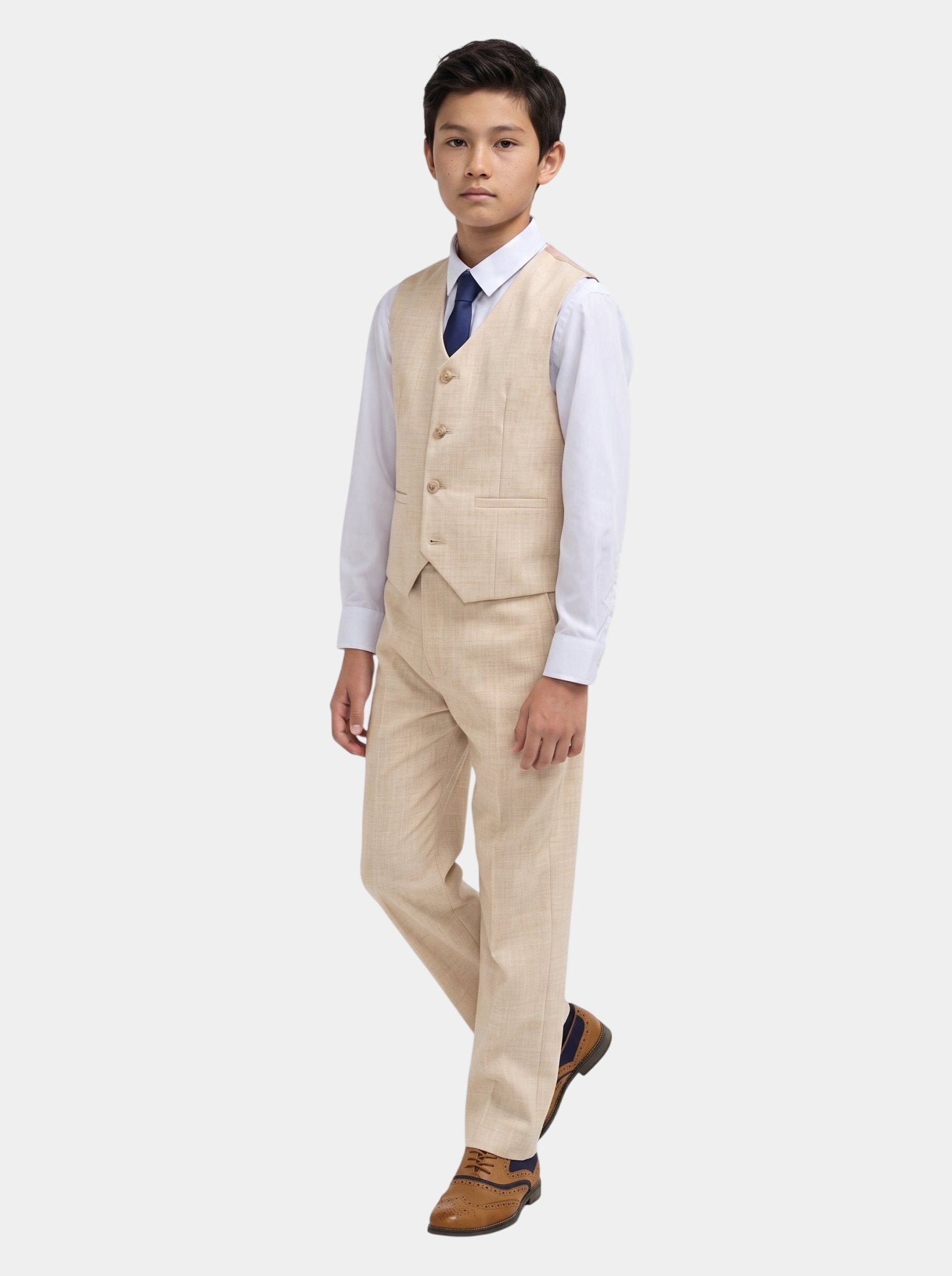 Boys Malibu Beige Suit
