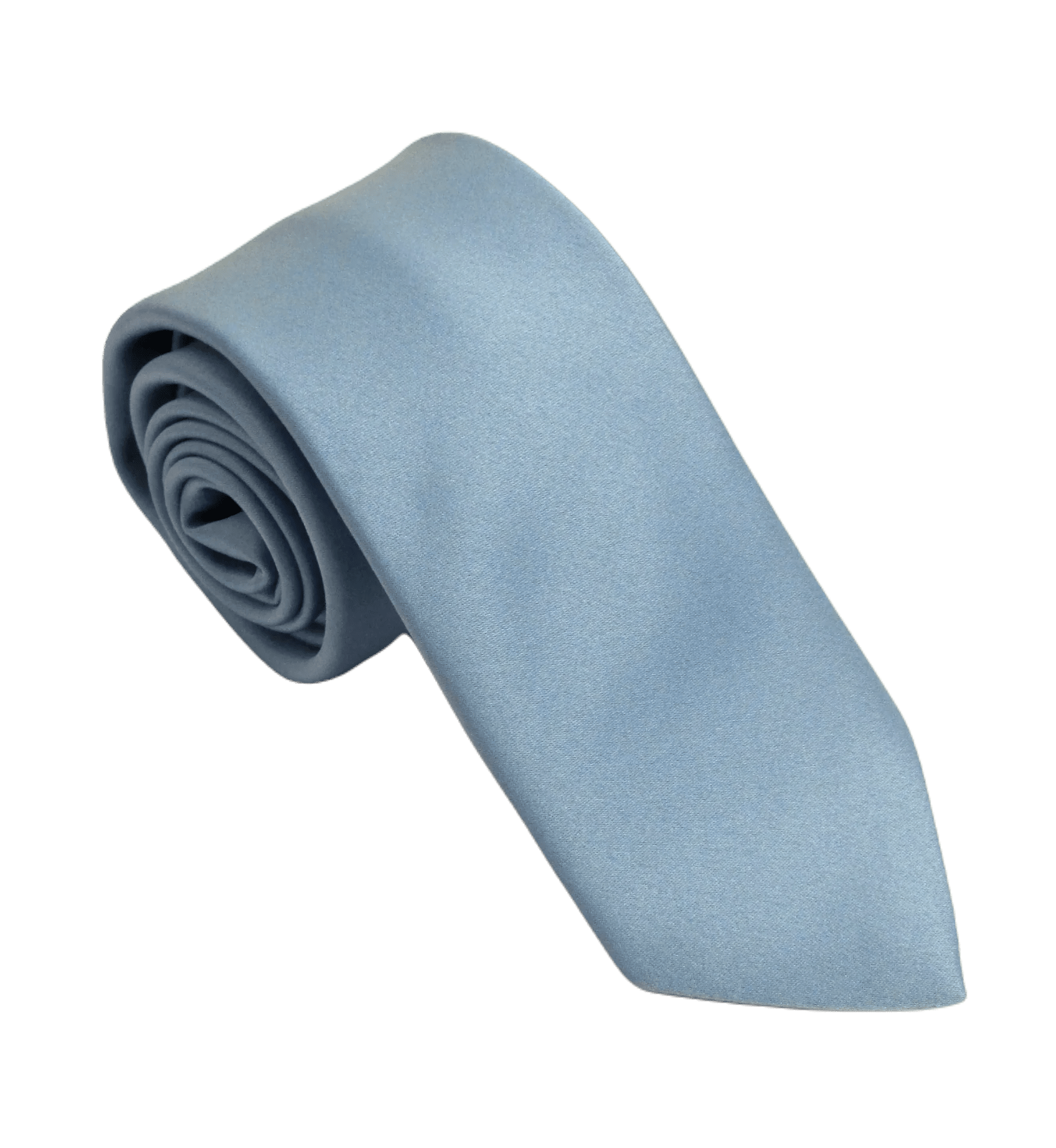 Cornflower Satin Wedding Tie