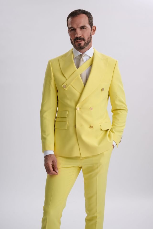 Vittore 2-Piece Yellow Suit