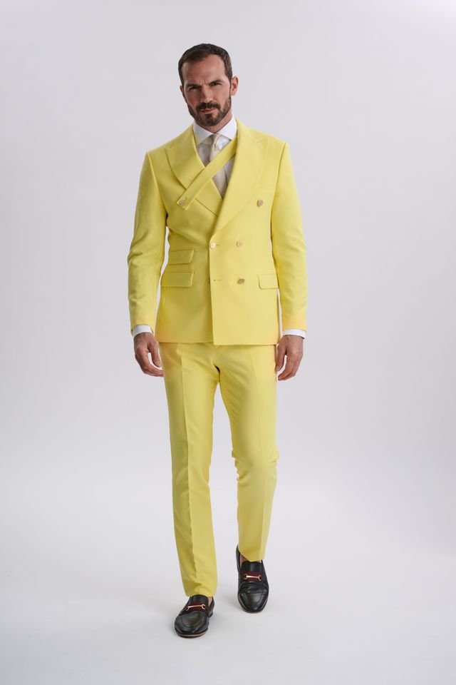 Vittore 2-Piece Yellow Suit