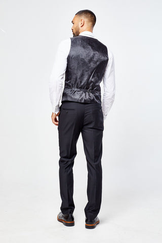 Parker Black Men's Three Piece Suit Parker Black Men's Three Piece Suit