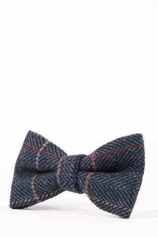 Eton blue tweed bow tie Eton blue tweed bow tie