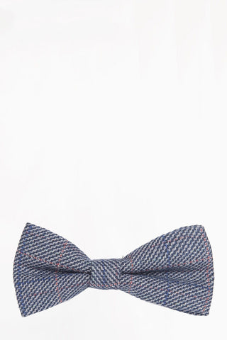 Hilton Blue Tweed bow tie Hilton Blue Tweed bow tie