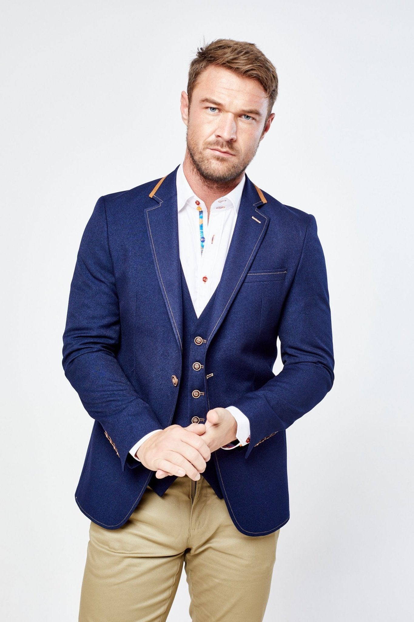 Claudio Lugli 1049 Blazer and Waistcoat