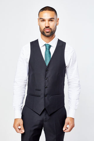 Parker Black Men's Three Piece Suit Parker Black Men's Three Piece Suit