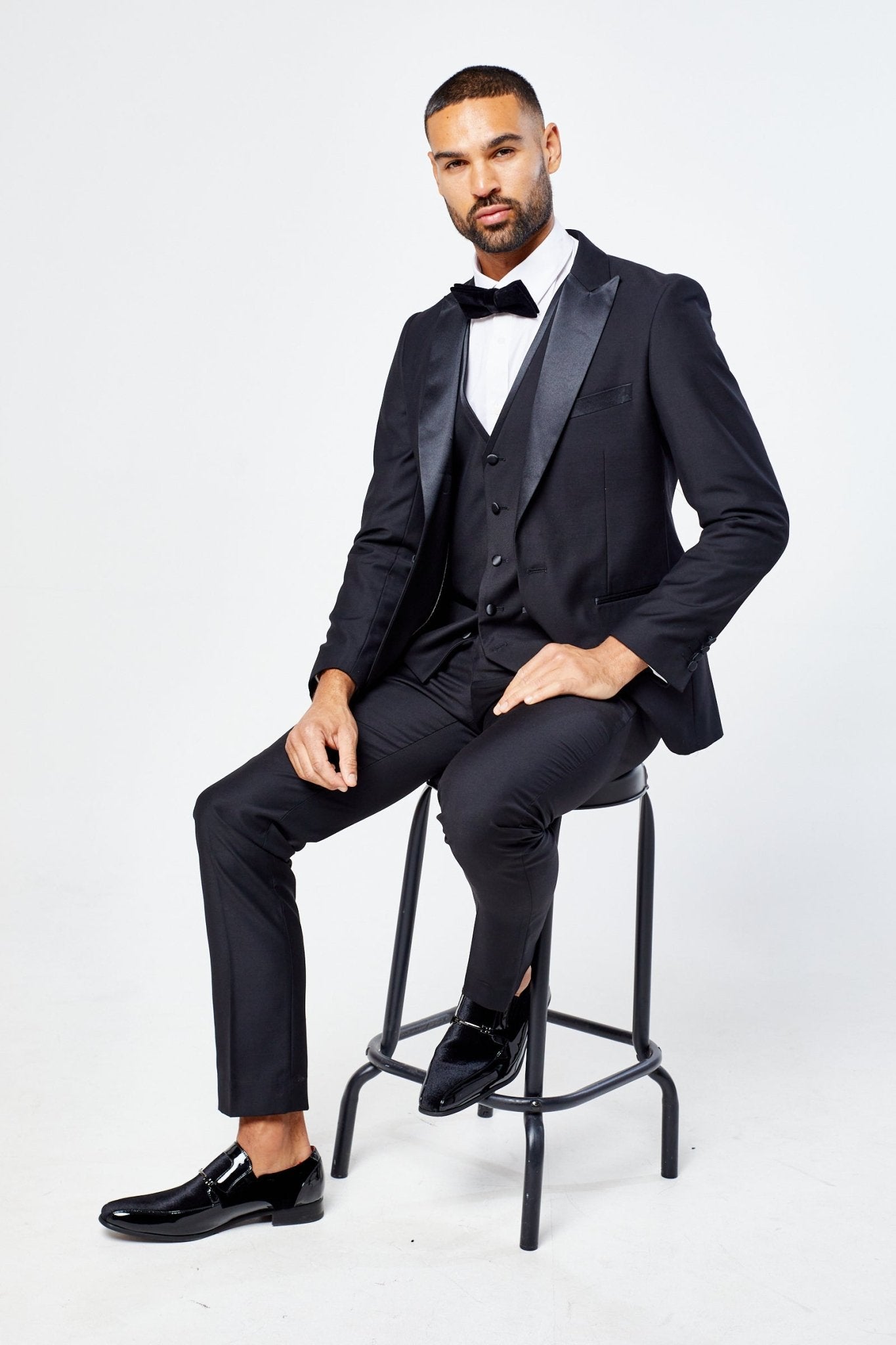 Harry Black Men's Three Piece Suit