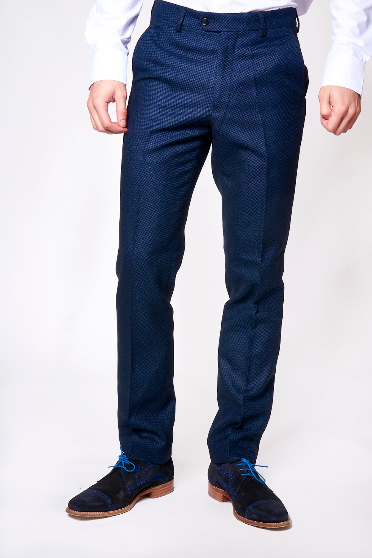 Marc Darcy Callum blue Three Piece Suit