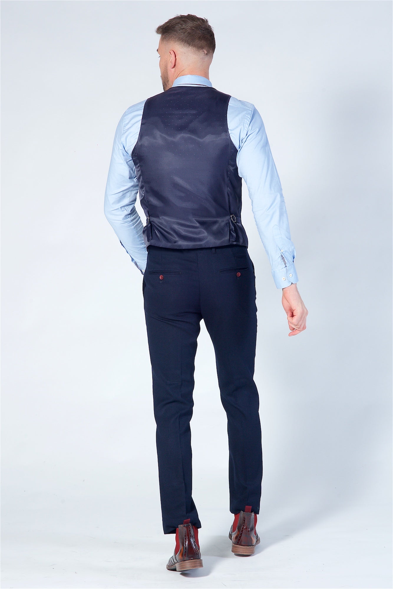 Marcy Darcy Jd4 navy waistcoat