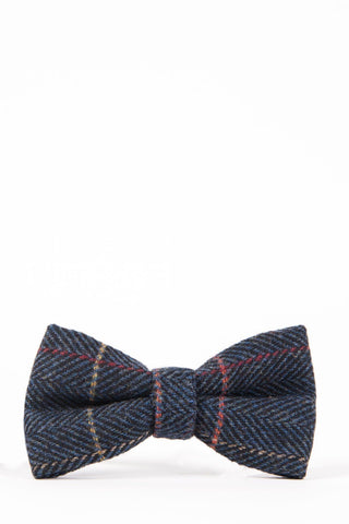 Eton blue tweed bow tie Eton blue tweed bow tie