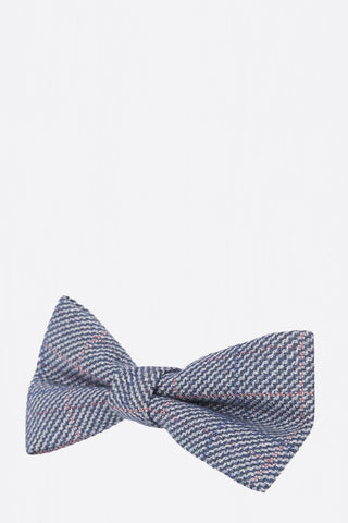 Hilton Blue Tweed bow tie Hilton Blue Tweed bow tie