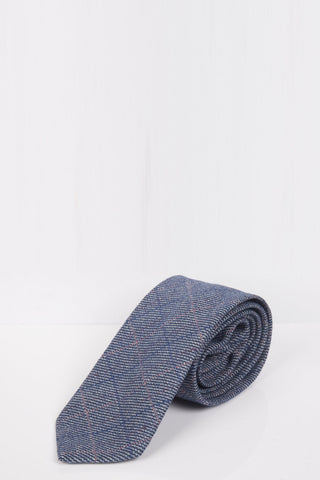 Hilton Blue Tweed Tie Hilton Blue Tweed Tie