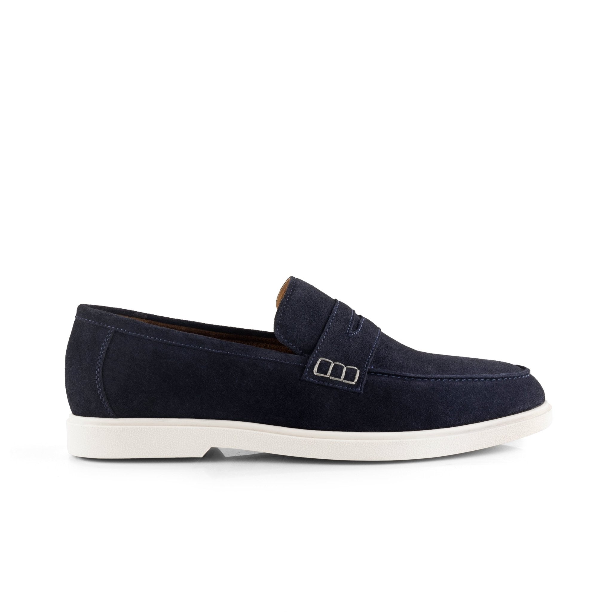San Nicola Navy Penny Loafer