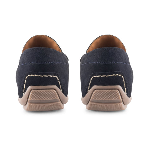 Bari Navy driving loafer