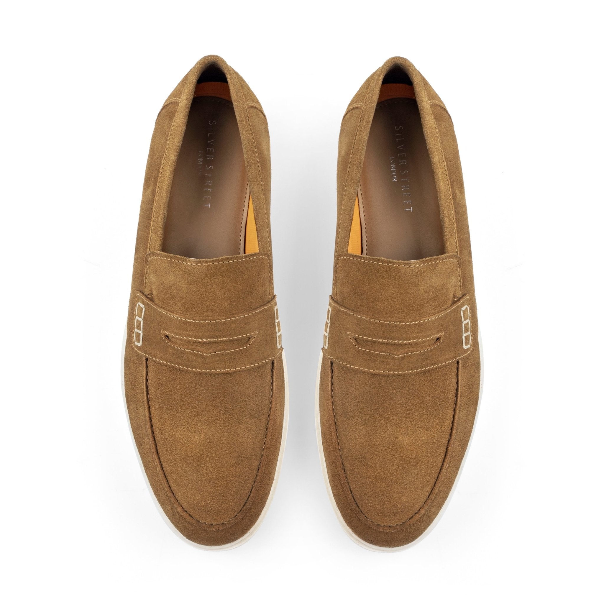 San Nicola Tan Penny Loafer