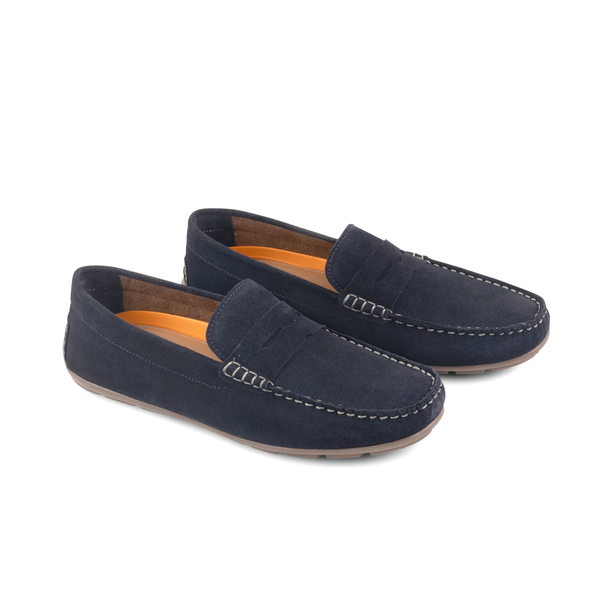 Bari Navy driving loafer