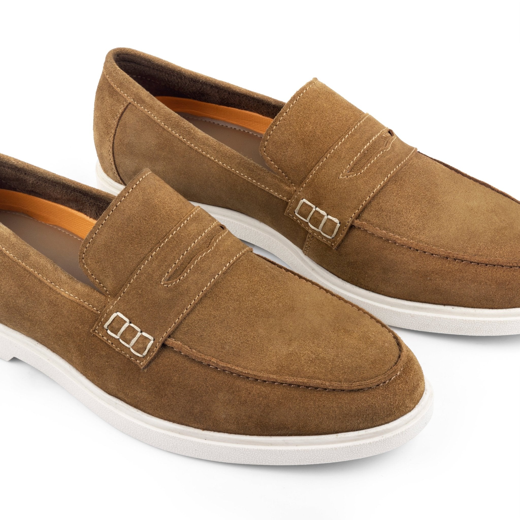 San Nicola Tan Penny Loafer