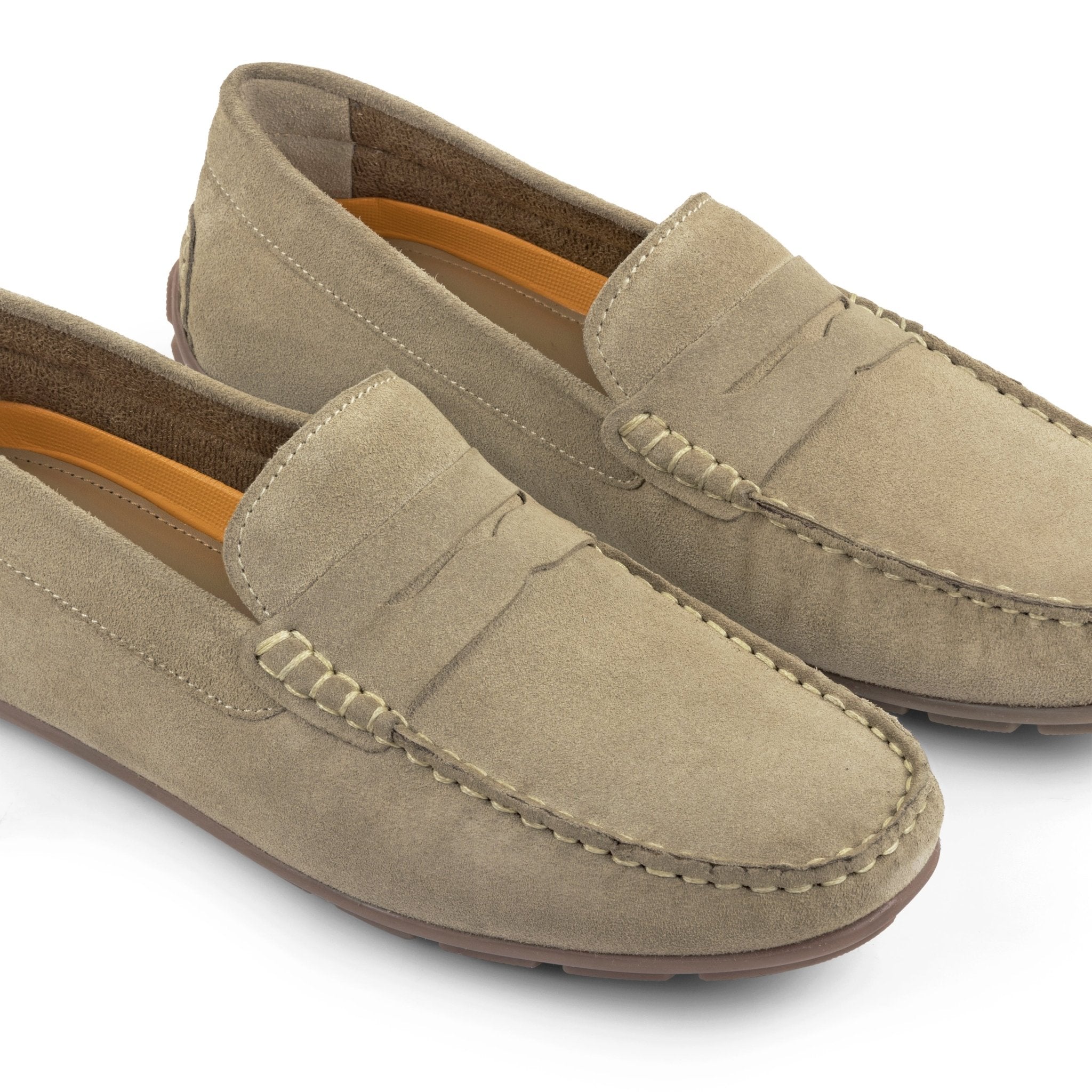 Bari Sand driving loafer