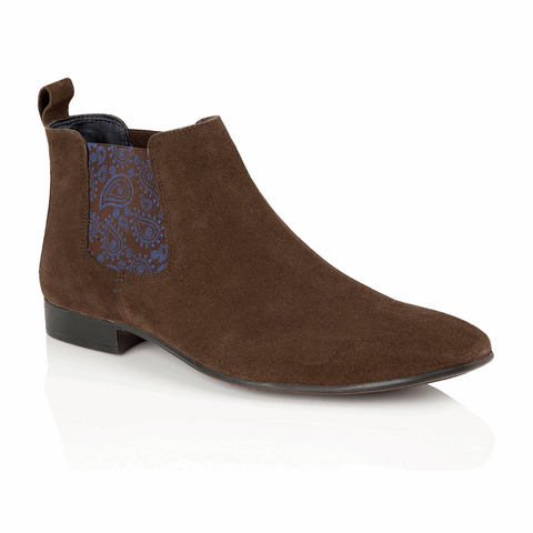 Carnaby Brown Suede Chelsea boots