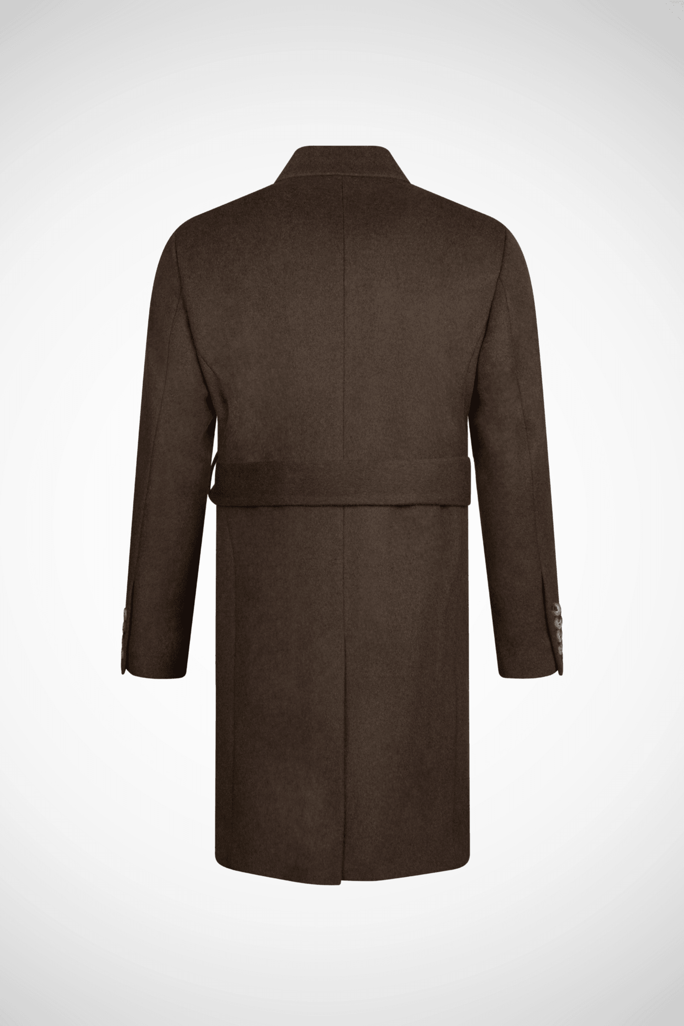 Lupo Marrone Wool-Blend Overcoat