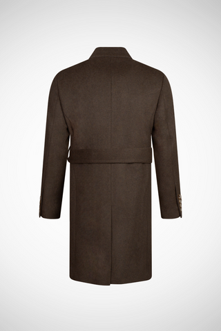 Lupo Marrone Wool-Blend Overcoat