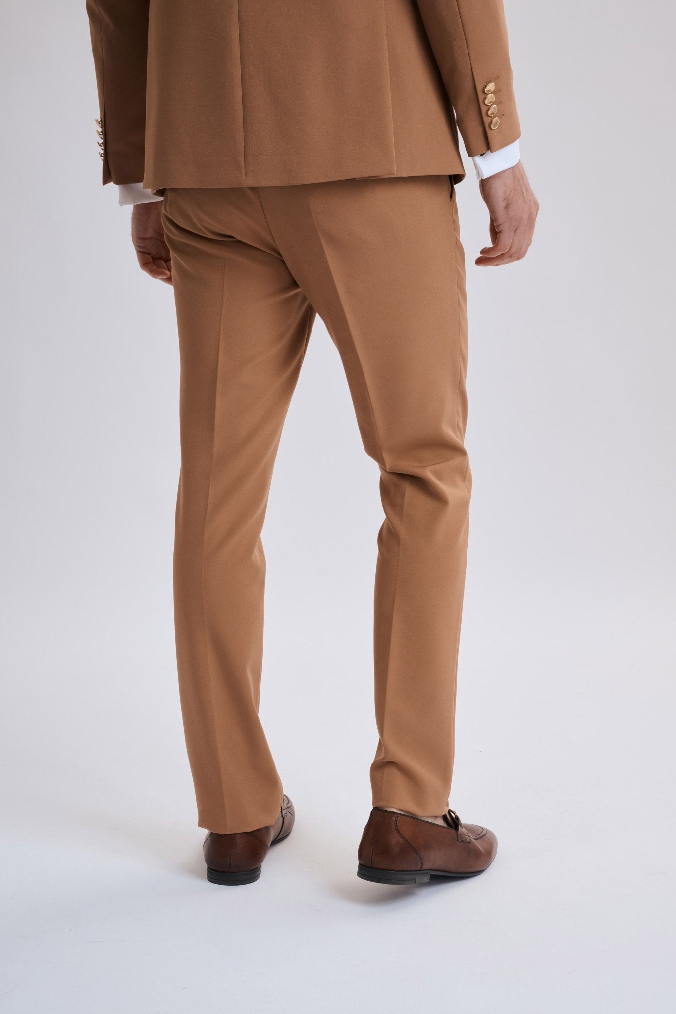 Riccardo Tan Two Piece Suit